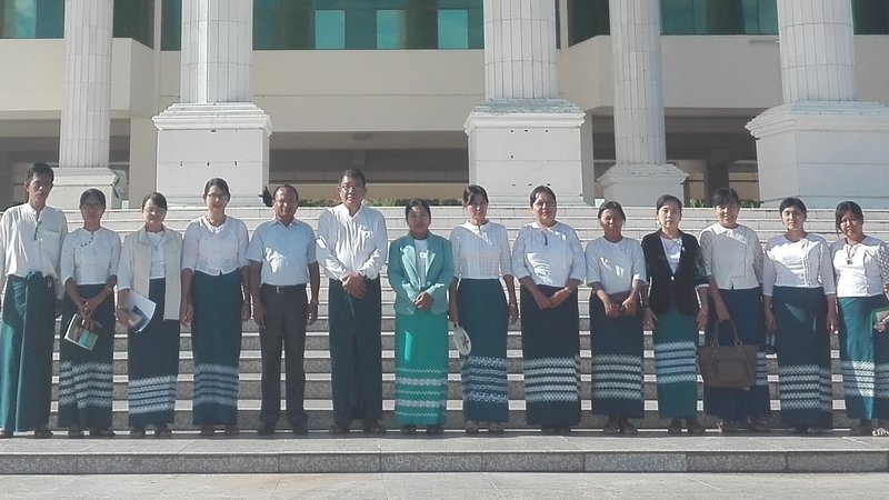 Prof. Sinha delivers a guest lecture at Computer University, Mandalay