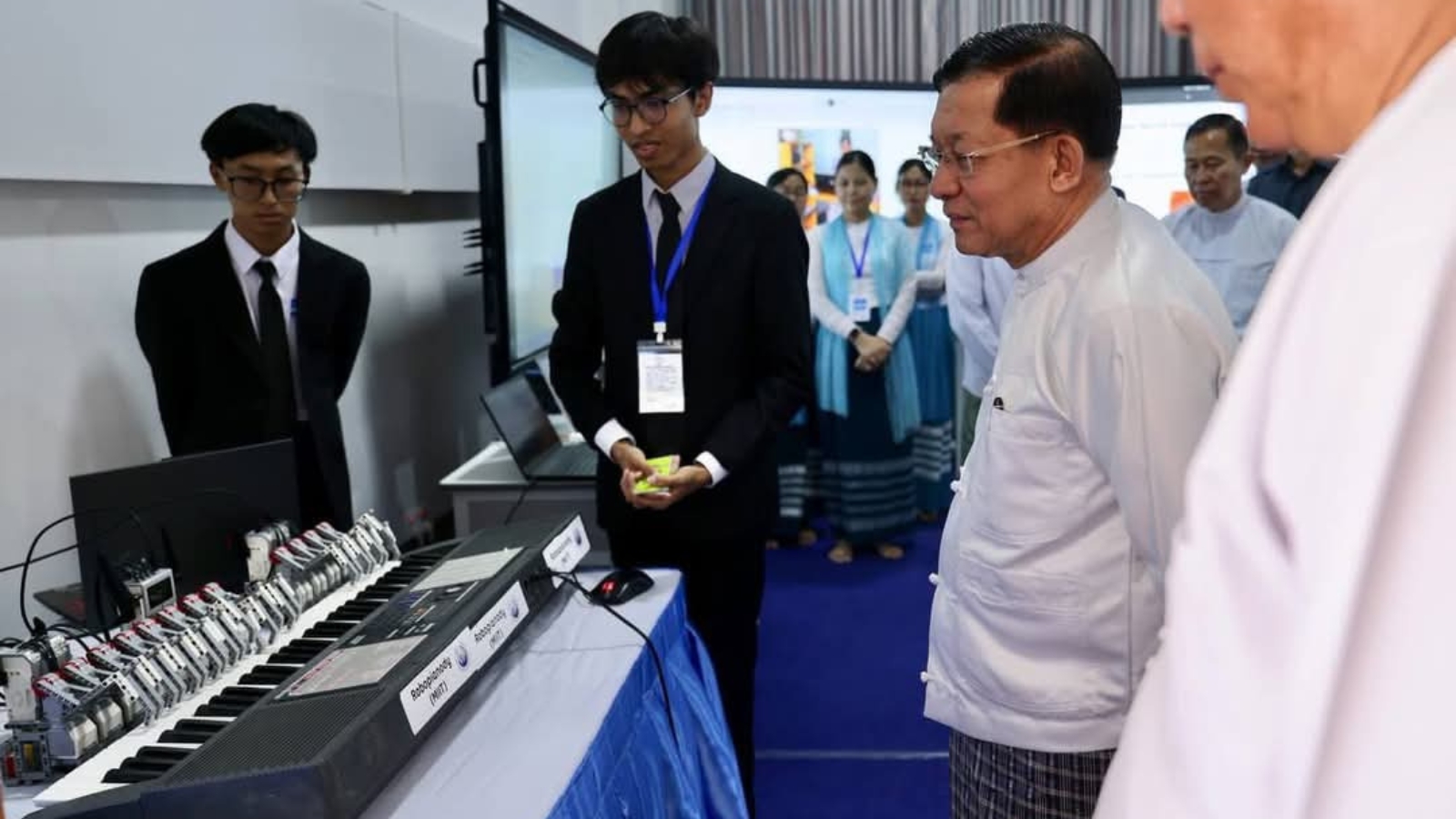 ROBOPIANODY SHOWCASED AT MYANMAR ENGINEERING FESTIVAL 2024